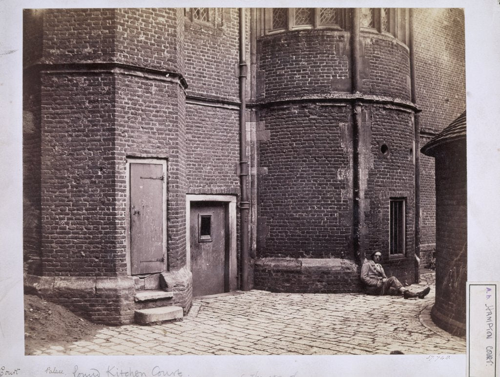 Detail of Hampton Court, The Round Kitchen Court by Charles Thurston Thompson