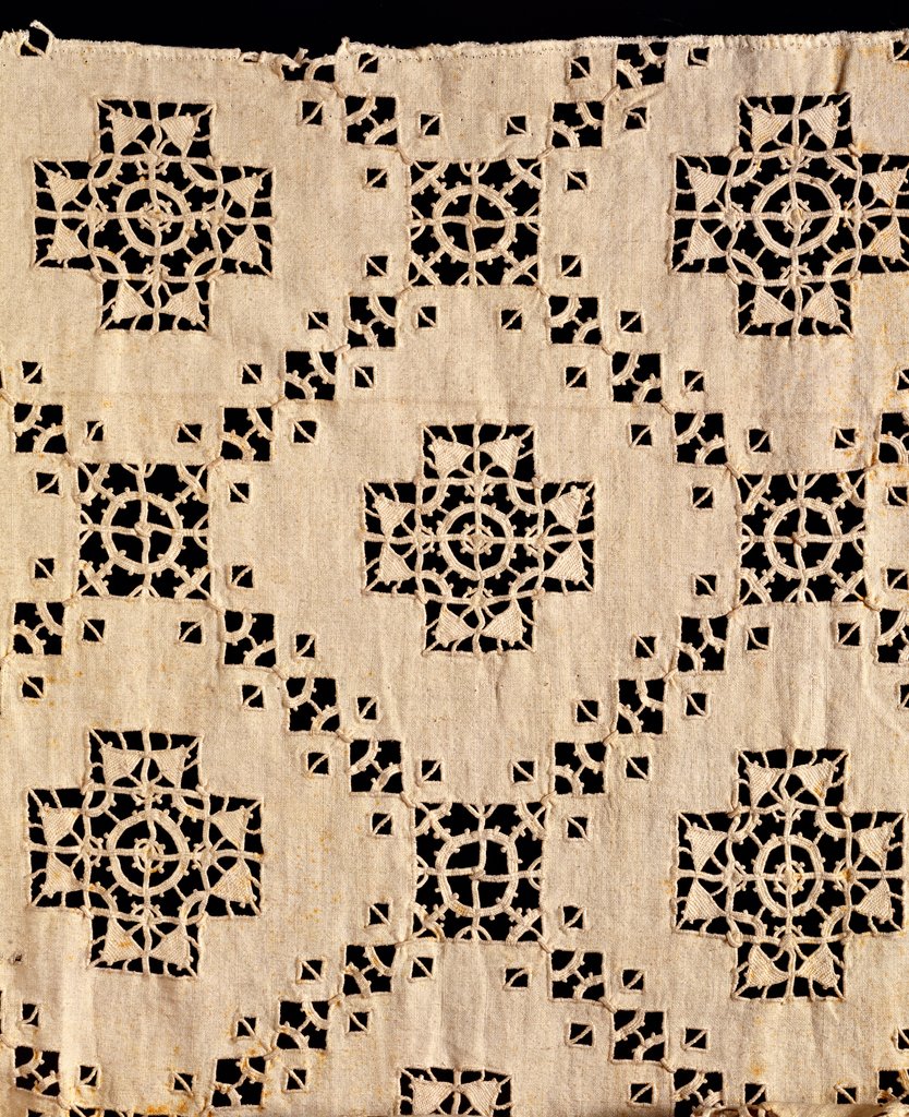Detail of Embroidered skirt, detail. Crete, Greece, 1700s by Unknown