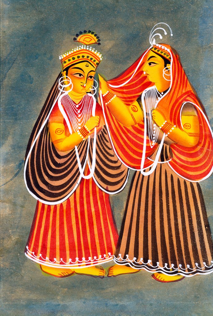Detail of Uma leaving the house of her father by Unknown