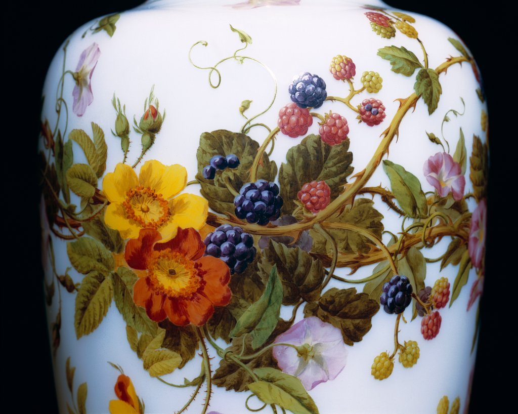 Detail of Vase by Jean-Francois Robel