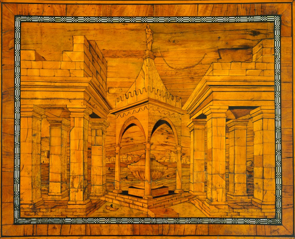 Detail of Work table by Ignazio Ravello
