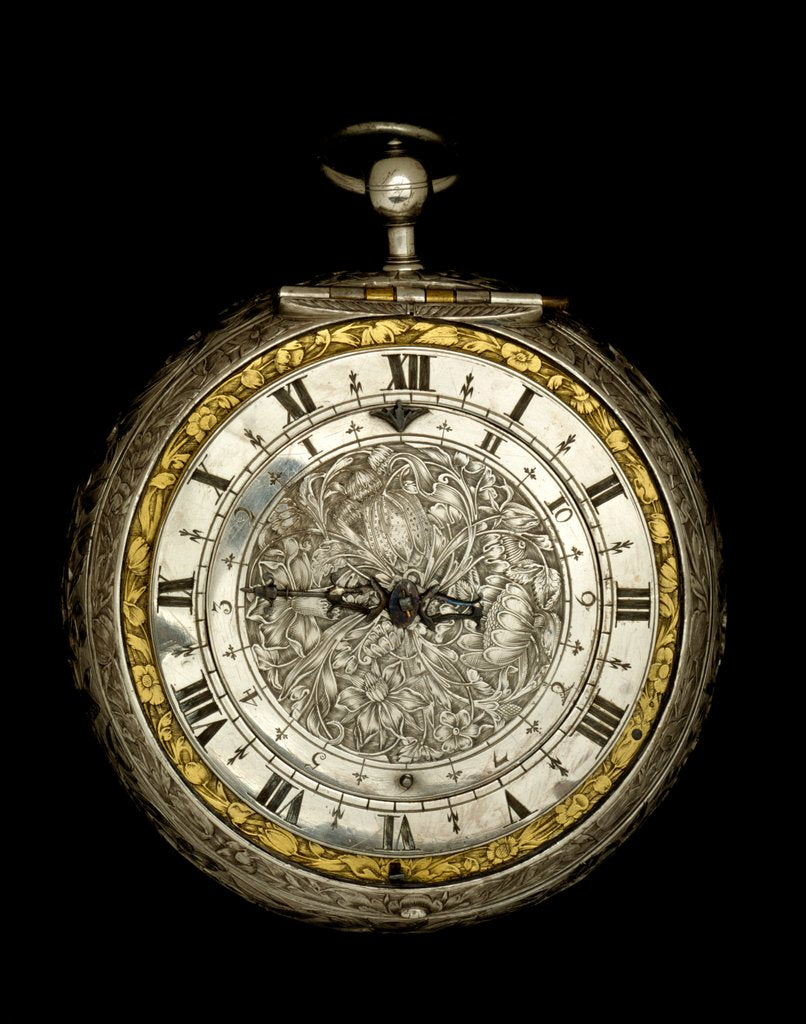 Detail of Clock watch by Edward East