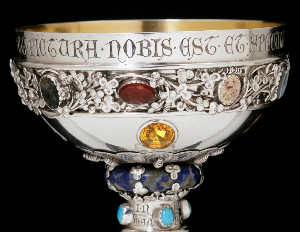 Detail of The Burgess Cup, detail. London, England, 1863 by William Burges