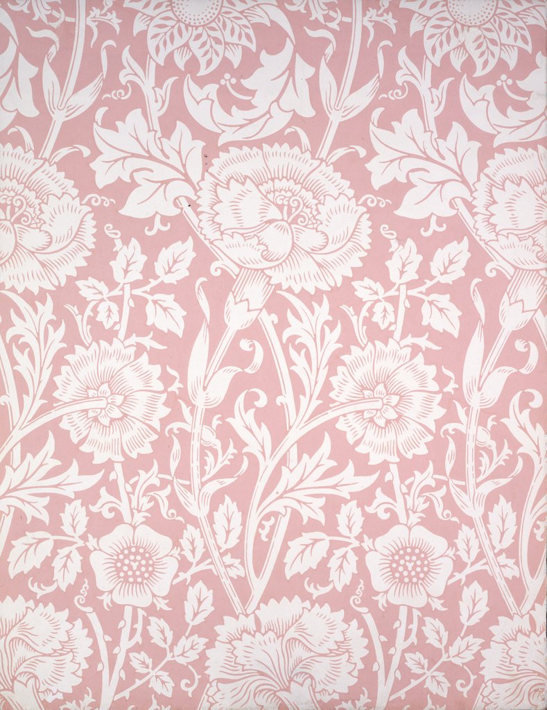 Pink and Rose wallpaper posters & prints by William Morris
