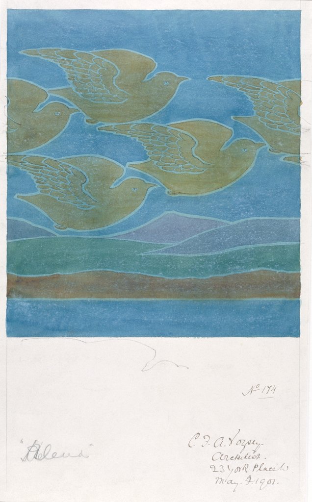 Detail of Helena by C.F.A. Voysey