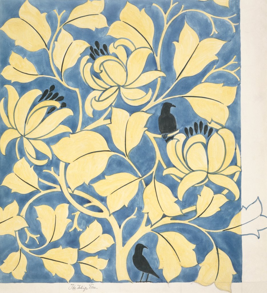 Detail of The Tulip Tree by C.F.A. Voysey