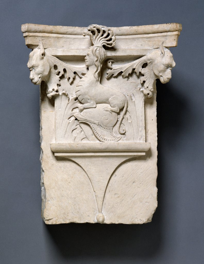 Detail of Pilaster Capital by Francesco di Giorgio Martini