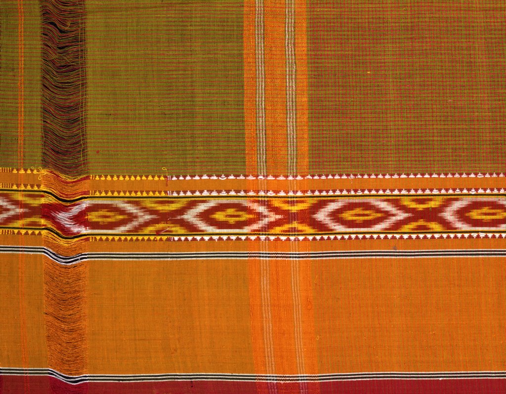 Detail of Ikat. Bangalore, India, mid-19th century by Unknown