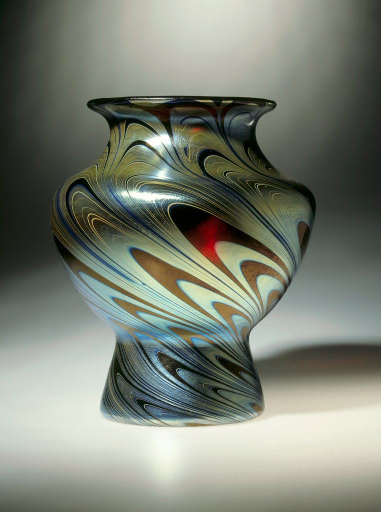 Detail of Vase by Max Ritter von Spaun