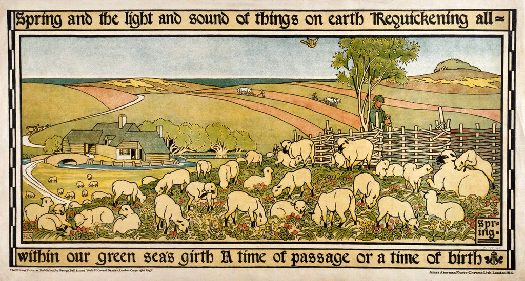 Detail of Spring by George Heywood Maunoir Sumner