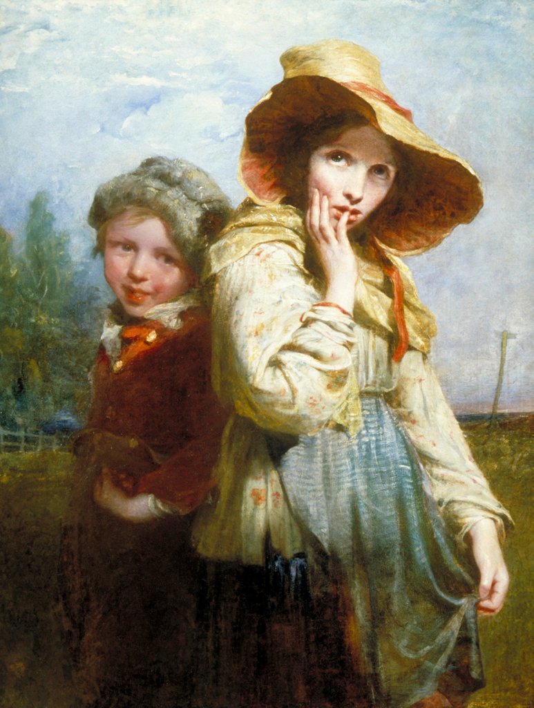 Detail of Novitiate Mendicants by Richard Rothwell