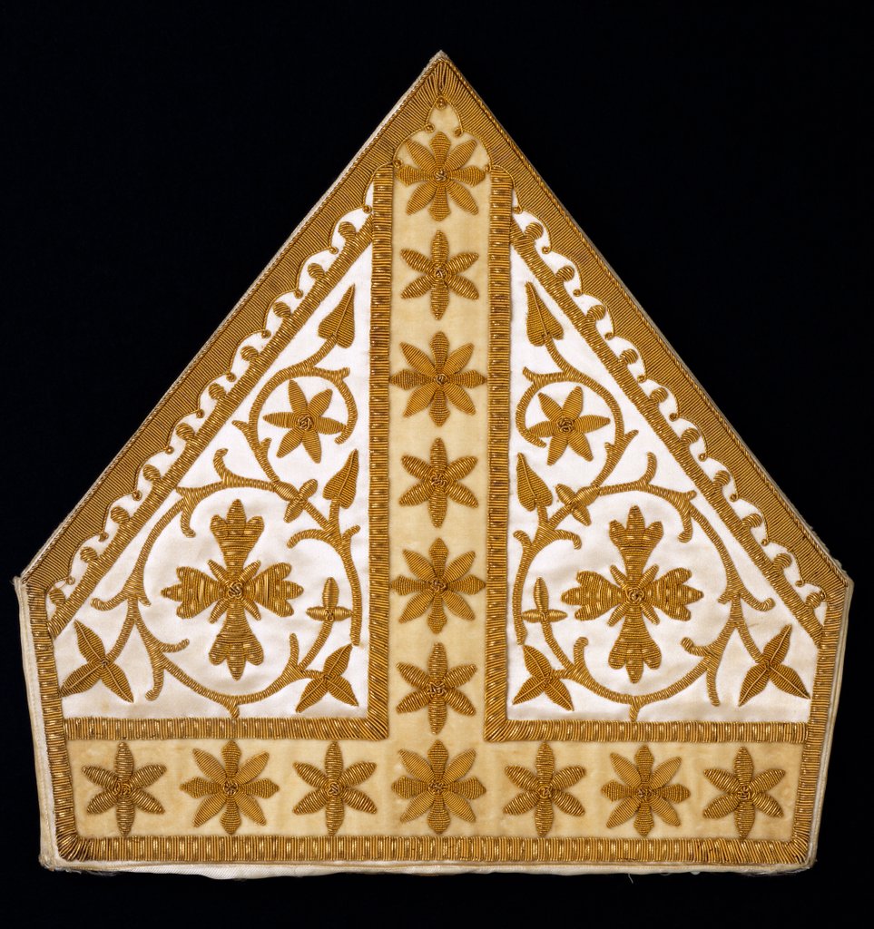 Detail of Mitre by Augustus Welby Northmore Pugin