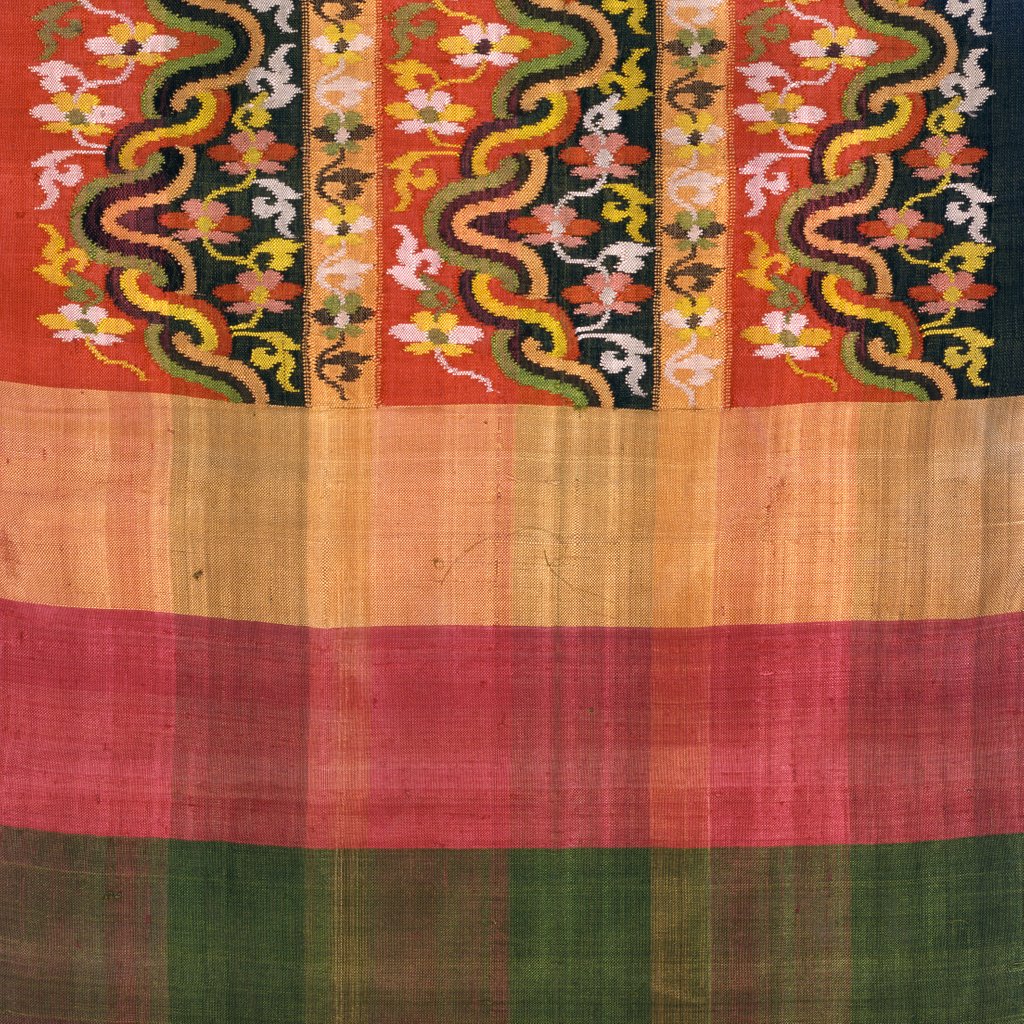 Detail of Textile design by Unknown