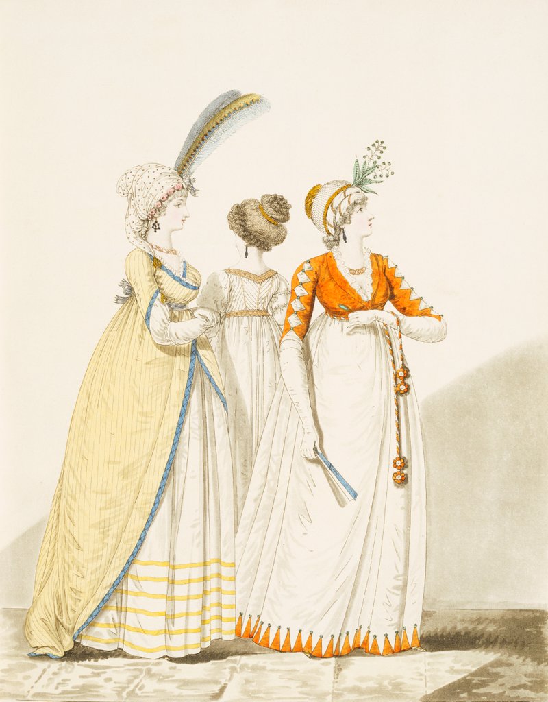 Detail of Fashion Plate by Anonymous