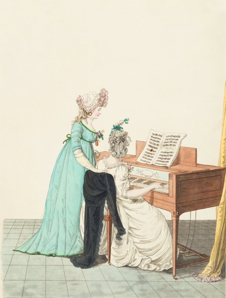 Detail of Fashion Plate by Anonymous