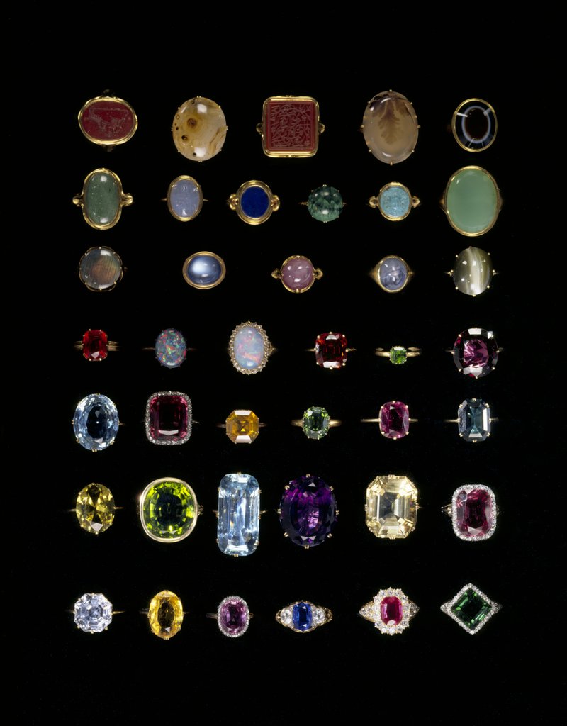 Detail of Forty Rings by Unknown