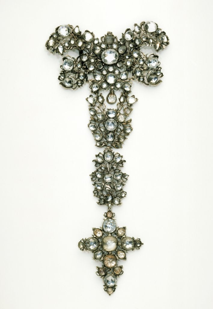 Detail of Stomacher or bodice ornament by Unknown