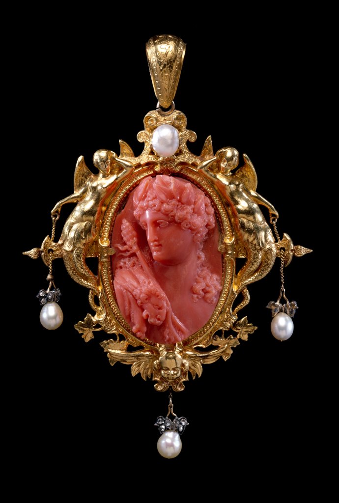 Detail of Pendant by Francois Désiré Froment-Meurice