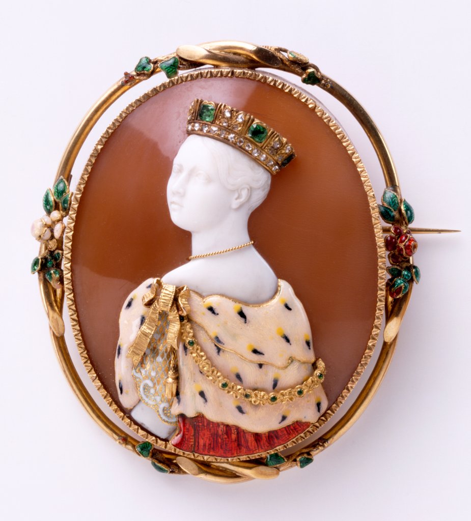 Detail of Brooch of Queen Victoria by Paul Lebas