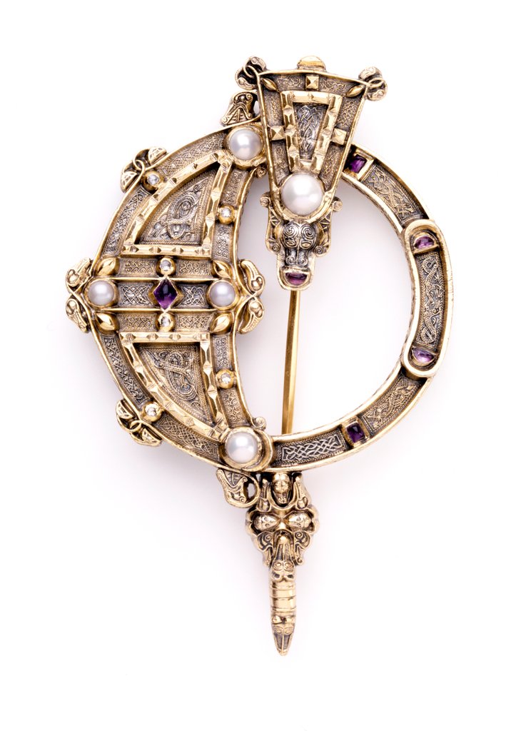 Detail of Copy of the Celtic style Royal Tara. Ireland, mid-19th century by Unknown