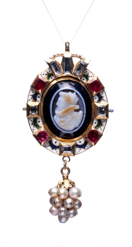 Detail of The Barbor Jewel. England, late 16th century by Anonymous