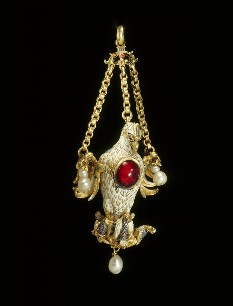 Detail of Pendant in the form of a pelican by Unknown