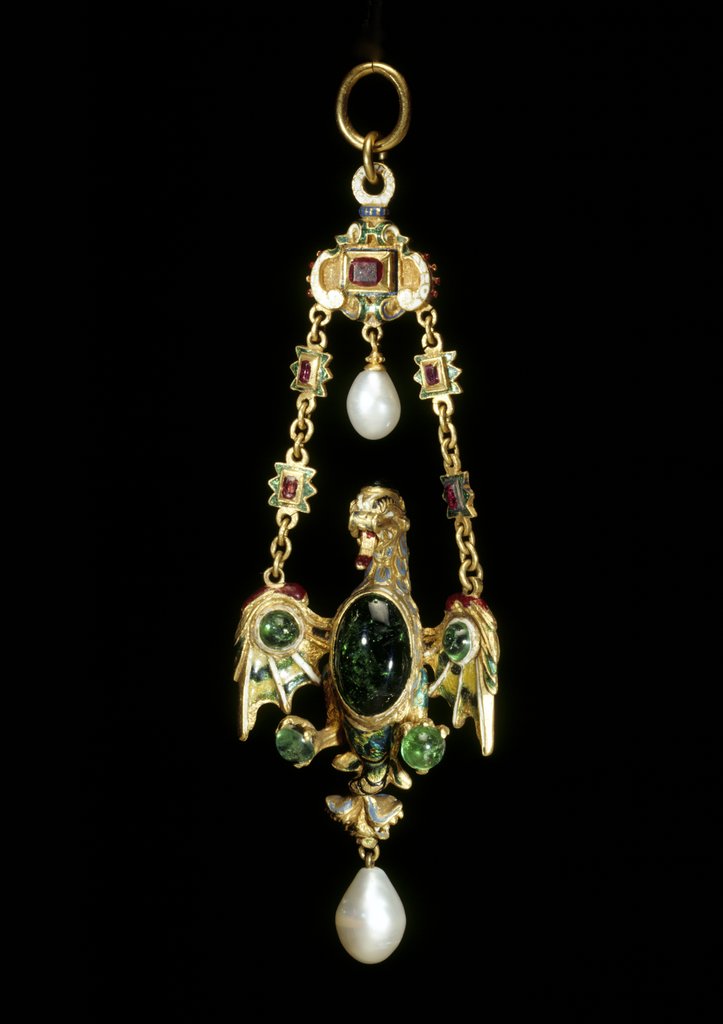 Detail of Pendant in the form of a dragon by Unknown