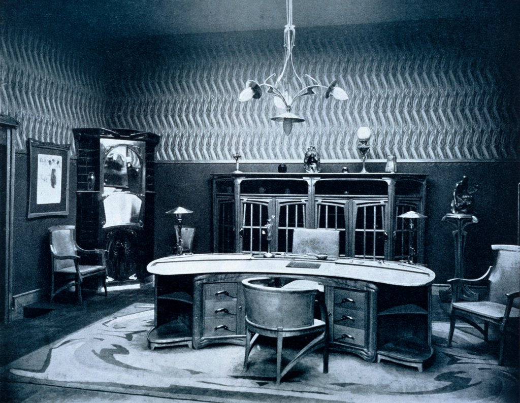 Detail of Interior at the Paris Exposition by Anonymous