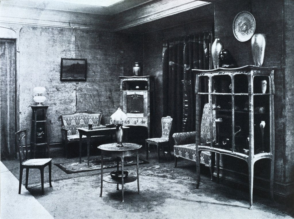 Detail of Interior at the Paris Exposition by Anonymous