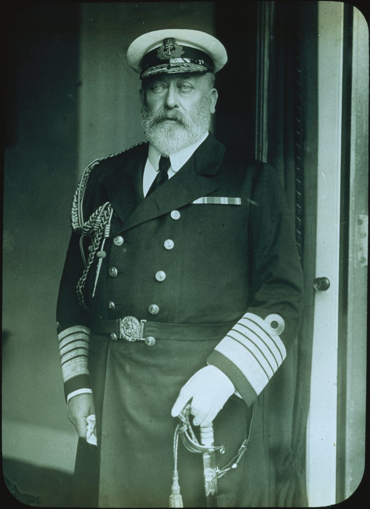 Detail of King Edward VII by Unknown