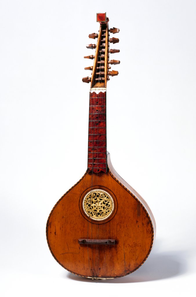Detail of Guitar by Joseph Rudiman