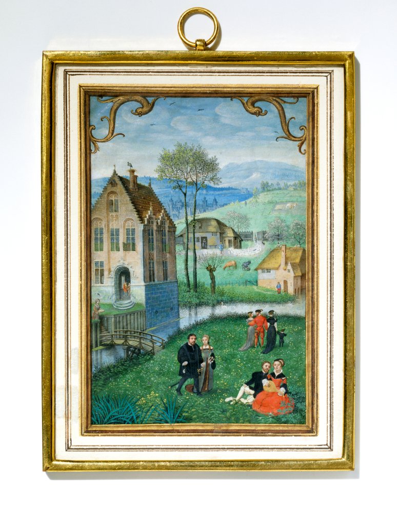 Detail of Country Courting Couples by Simon Bening