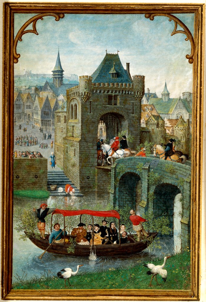 Detail of Boat Trip by Simon Bening