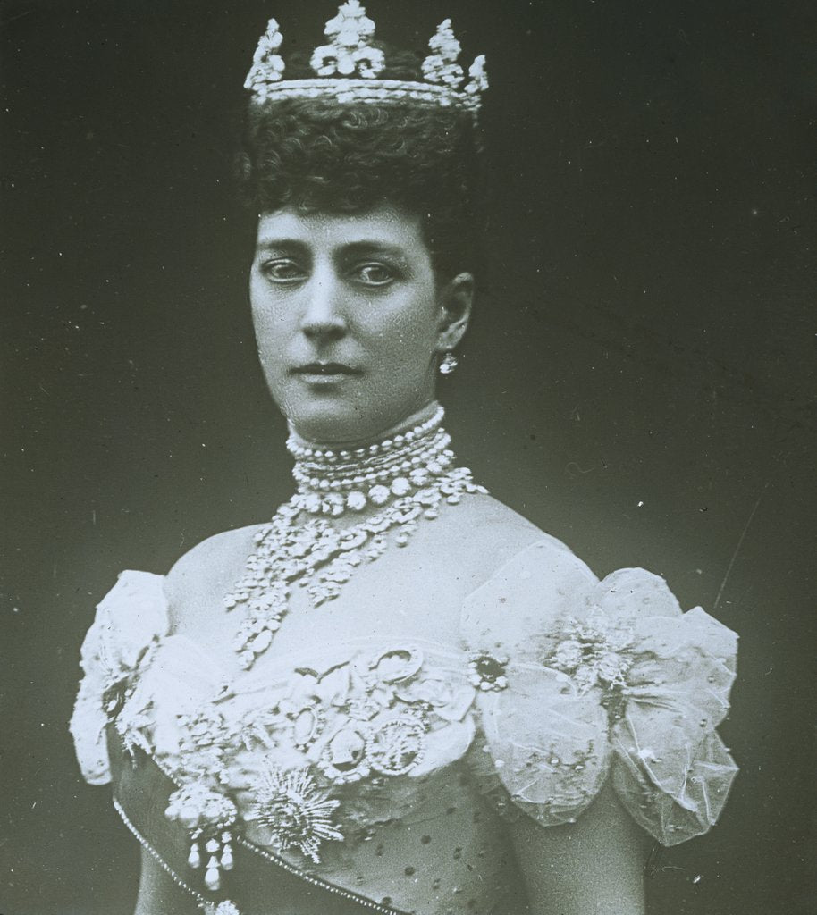 Detail of Queen Alexandra by Unknown