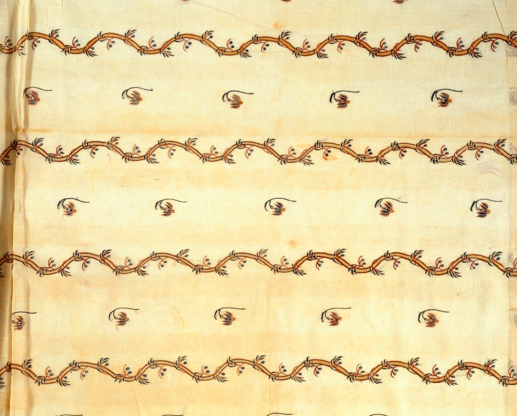 Detail of Dress fabric by Unknown