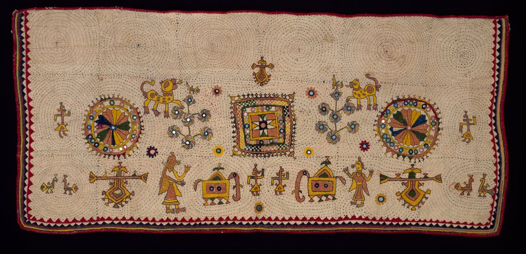Detail of Bed hanging by Unknown