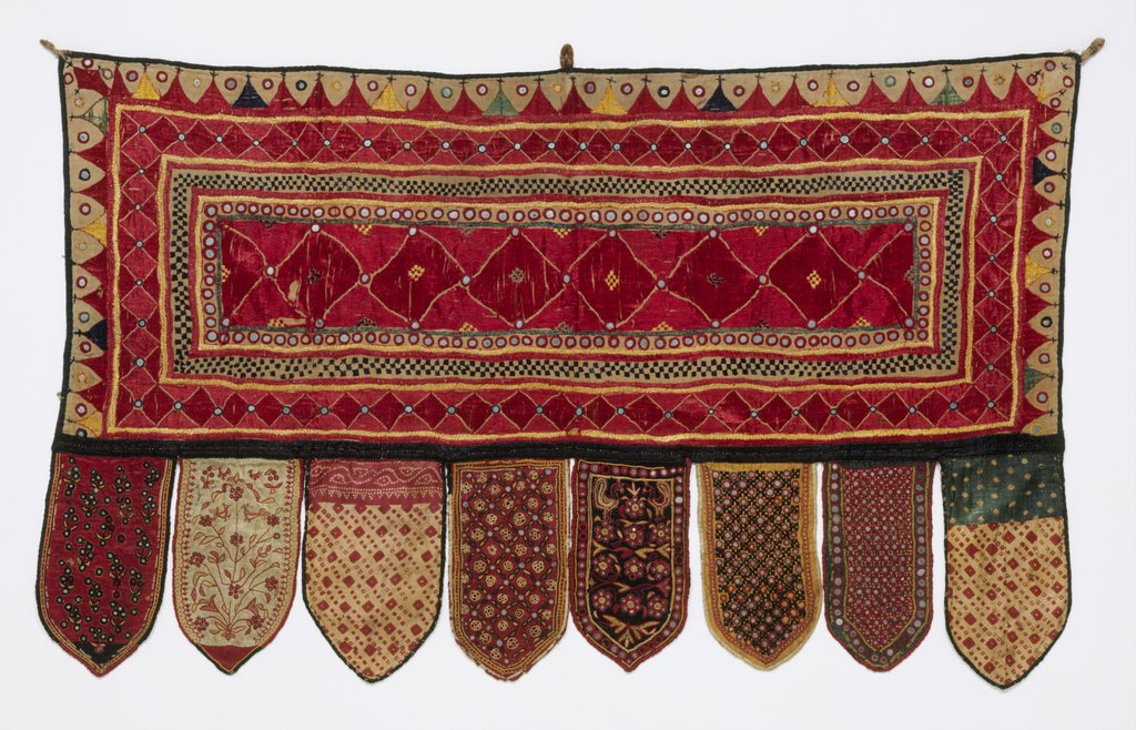 Detail of Door hanging or toran by Unknown