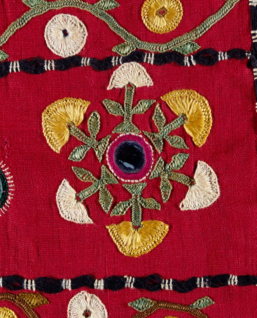 Detail of Man's sash, detail by Unknown