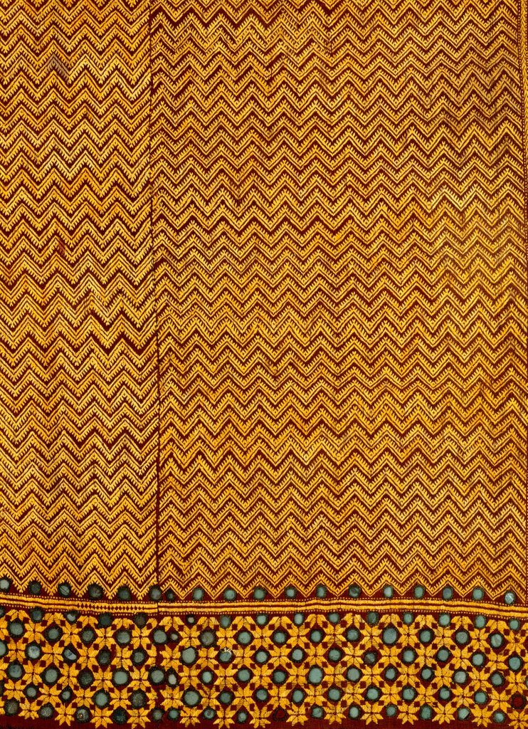 Detail of Woman's head cover, detail by Unknown