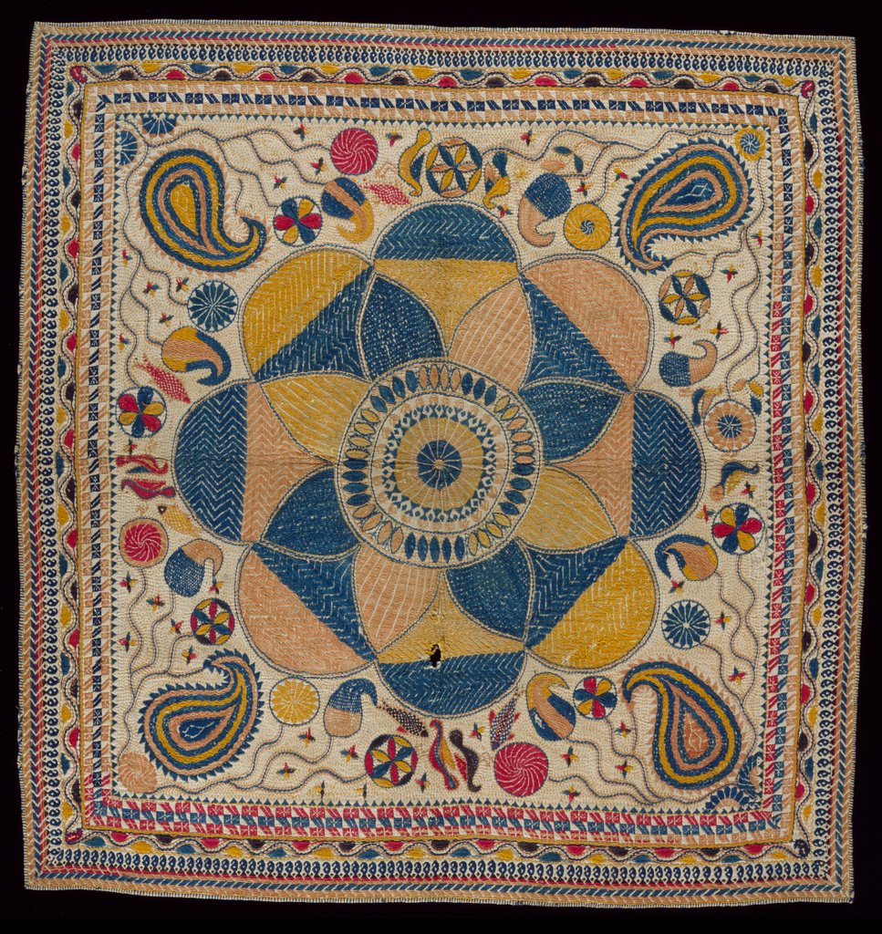 Detail of Bed cover by Unknown