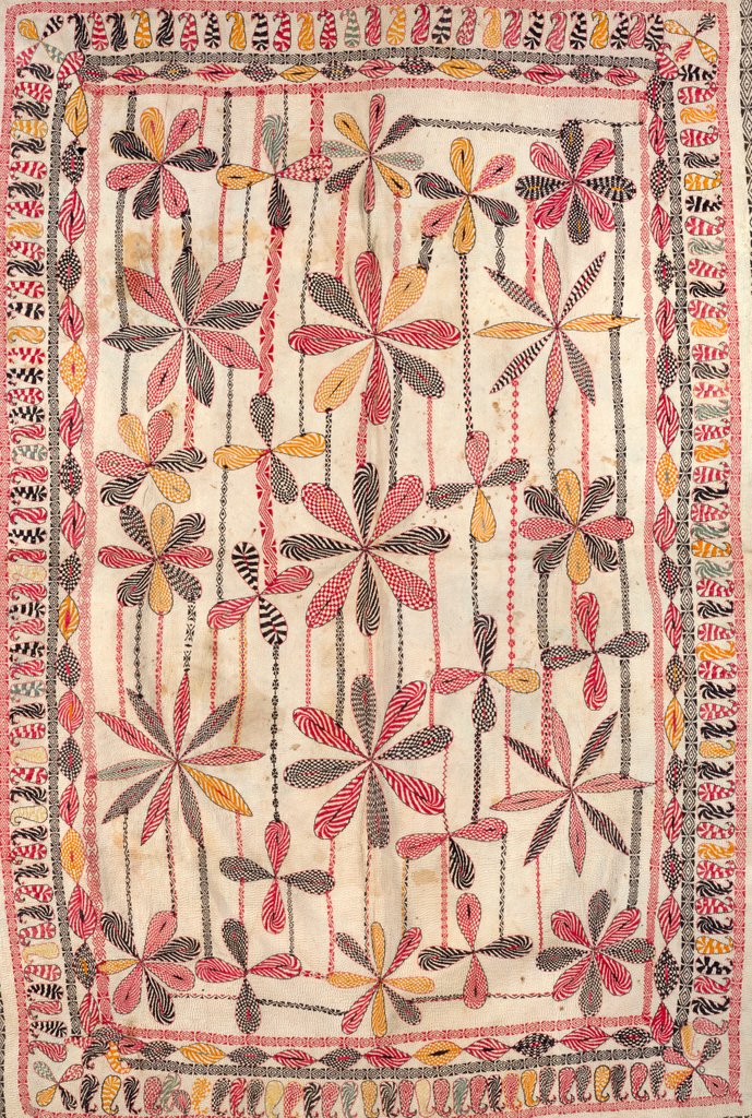 Detail of Bed cover by Unknown
