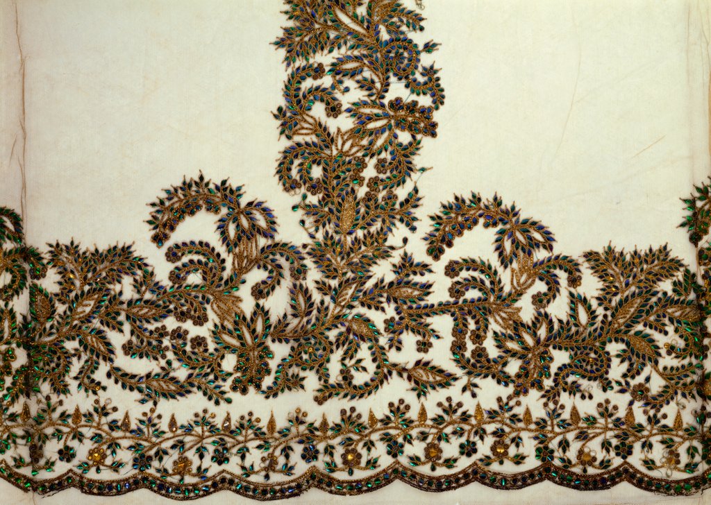 Detail of Dress piece by Unknown