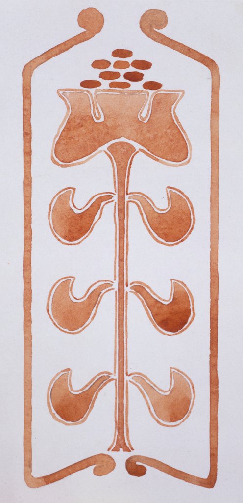 Detail of Detail from Designs for Furniture, Interior Decoration and Architecture by Waller & Sons