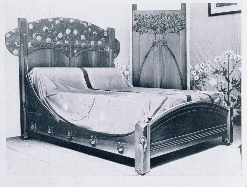 Detail of Lit et Psyche by Anonymous