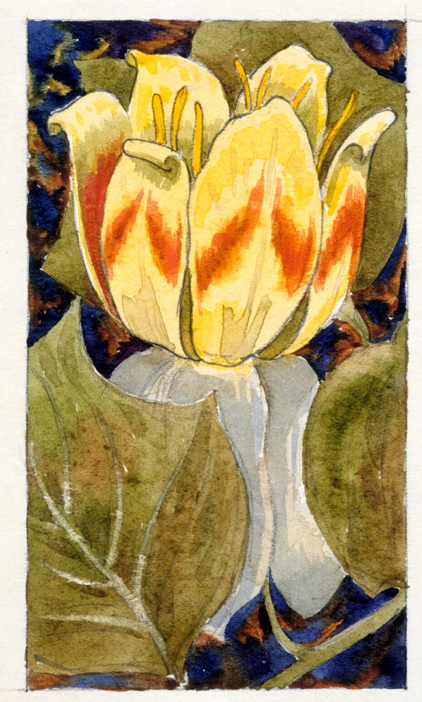 Detail of Lotus Flower by Various