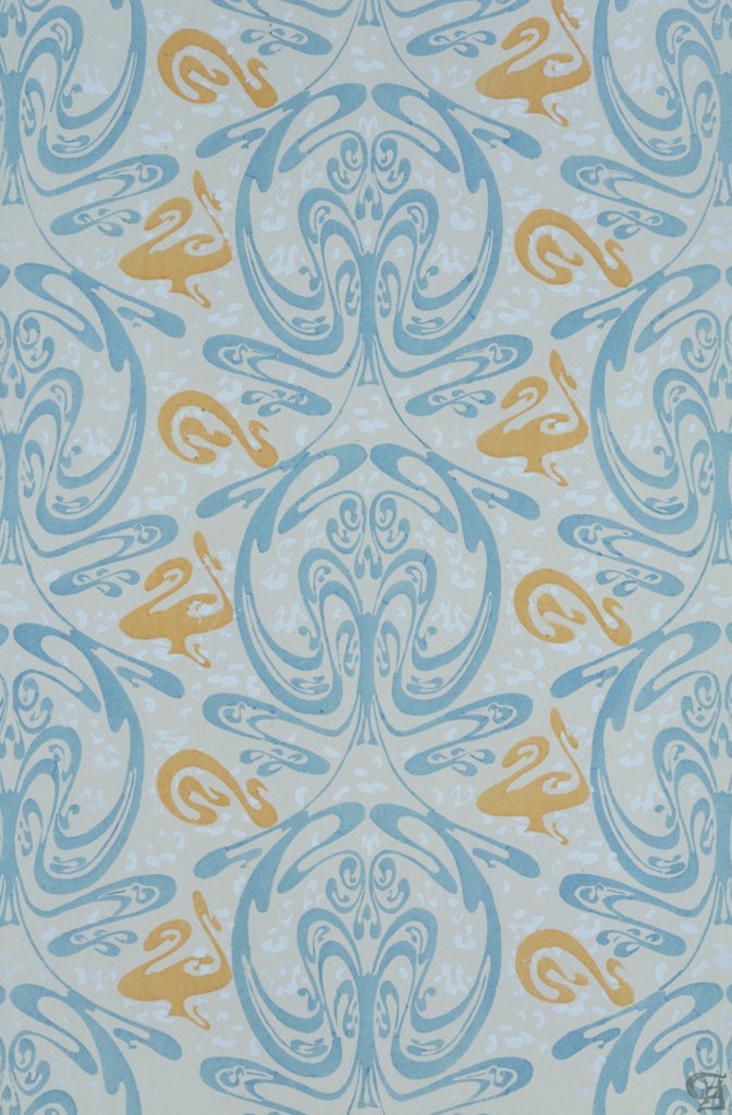 Detail of Wallpaper by Anonymous