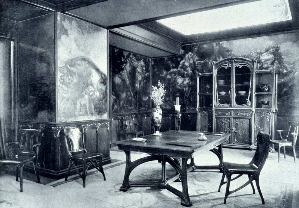 Detail of Dining room by Anonymous