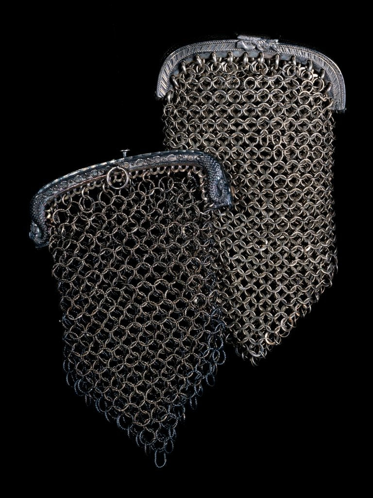 Detail of Two purses. England, early 19th century by Unknown