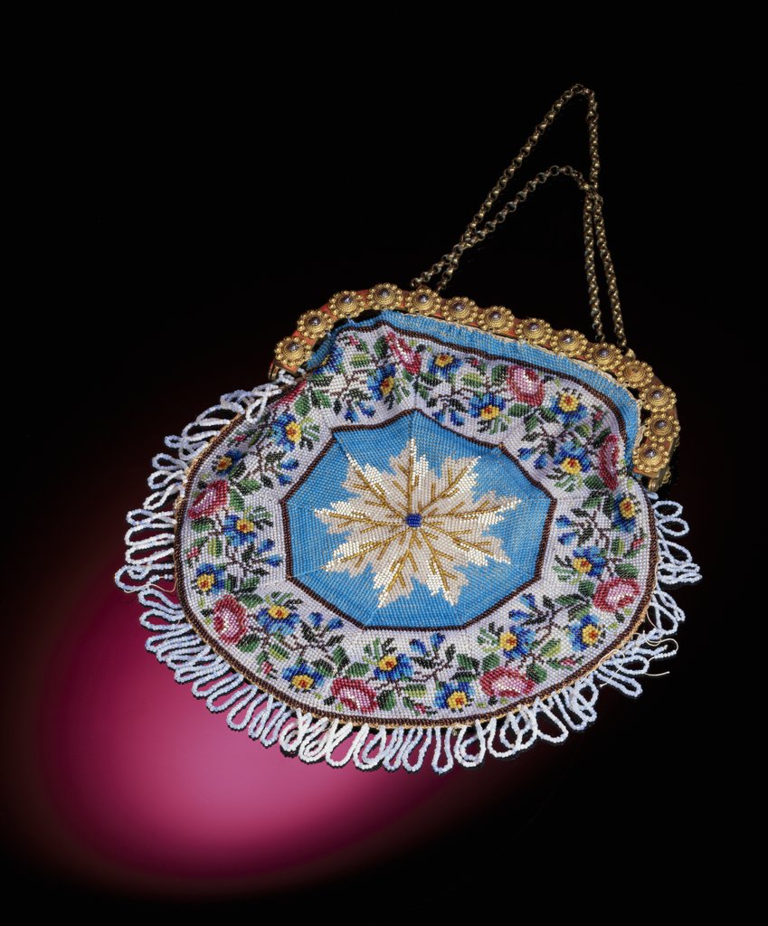 Detail of Ladies bag. Britain, 1800 by Unknown