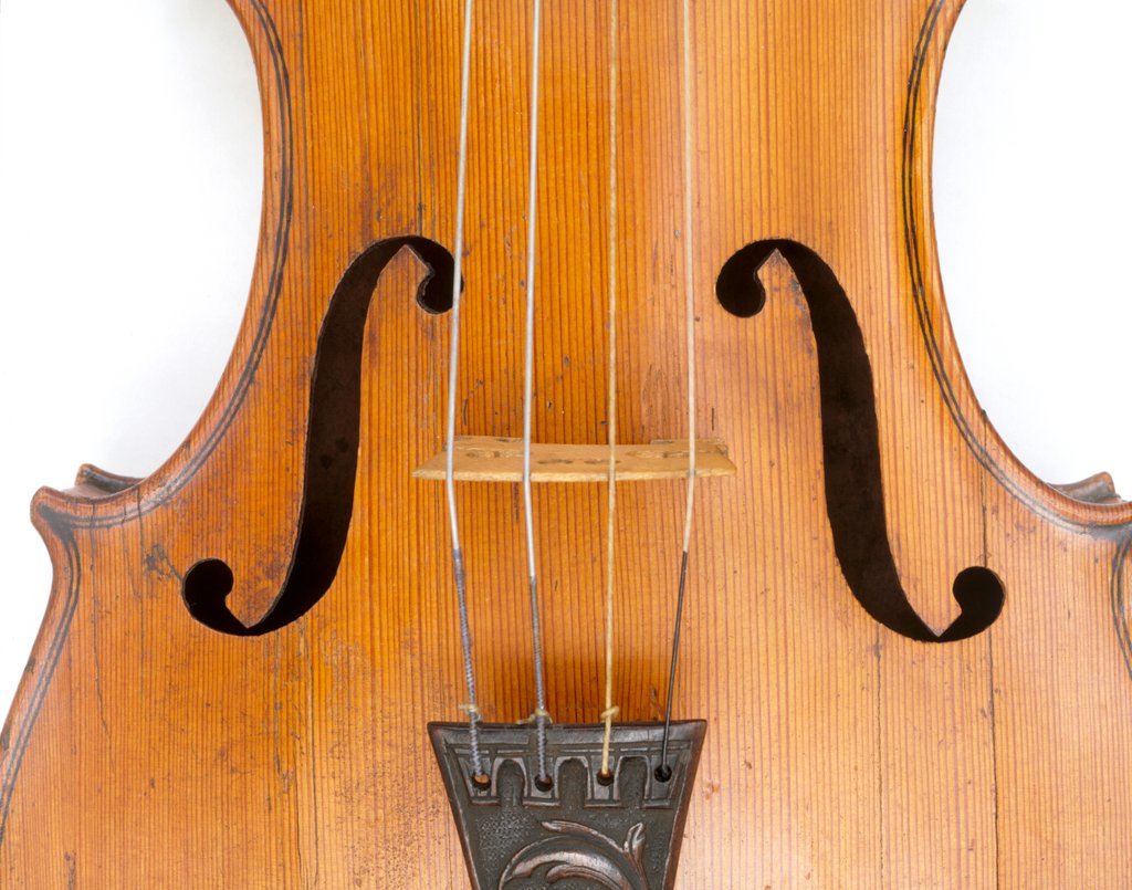 Detail of Violin, detail by Ralph Agutter